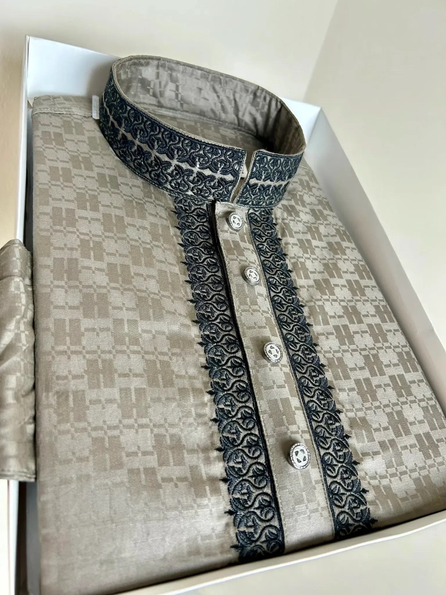 Classic Ash Premium Panjabi